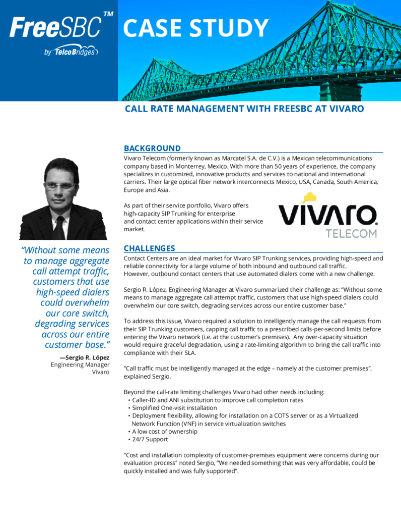 Vivaro Case Study PDF cover