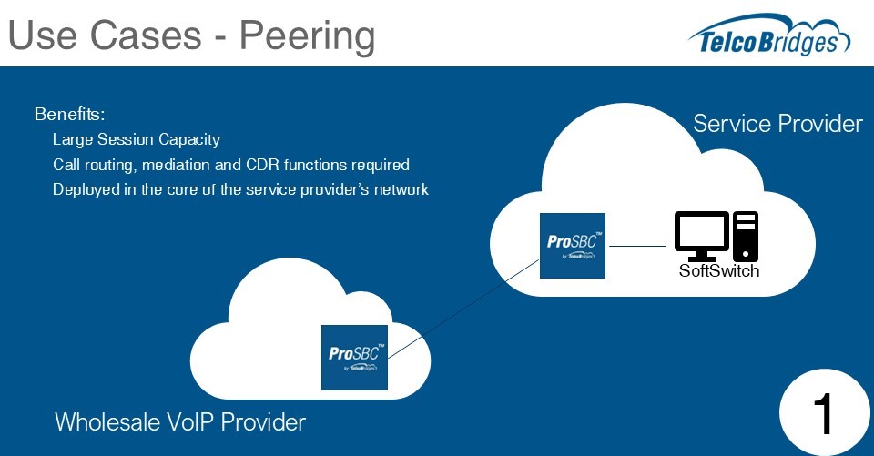 Session Border Controller use case - Peering