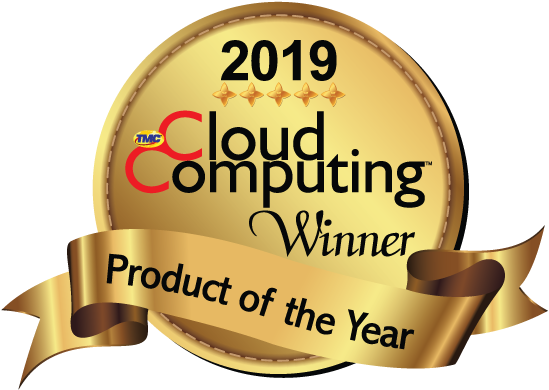 Cloud Computing Product of the Year 2019 award