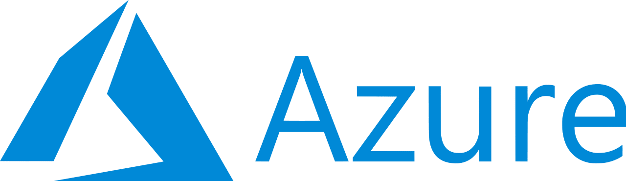 Microsoft Azure cloud platform logo