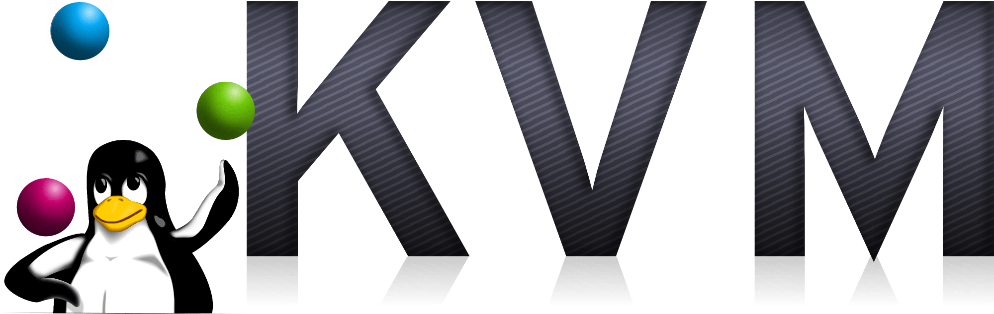 KVM virtualization platform logo