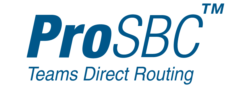 ProSBC for Microsoft Teams